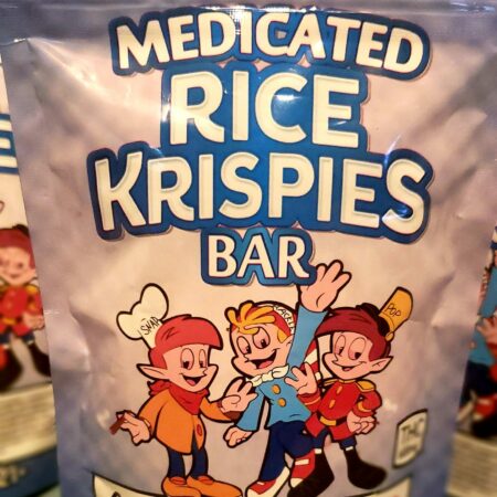 Medicated Rice Krispies Bar