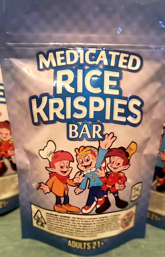 Medicated Rice Krispies Bar