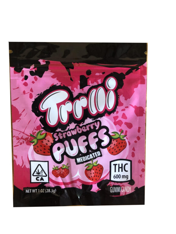 Trrlli Strawberry Puffs