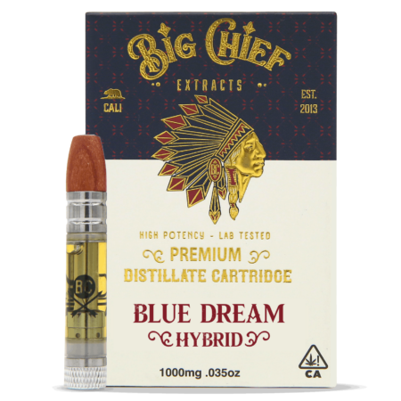 Big Chief Thc Cartridge 1G- Blue Dreams
